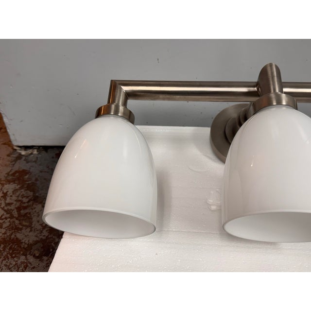 Chapman & Myers for Visual Comfort Wilton Triple Bath Light For Sale - Image 10 of 12