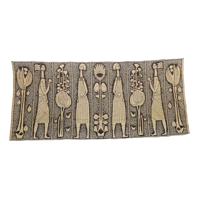 Mid-Century Wall Tapestry, 1970s For Sale