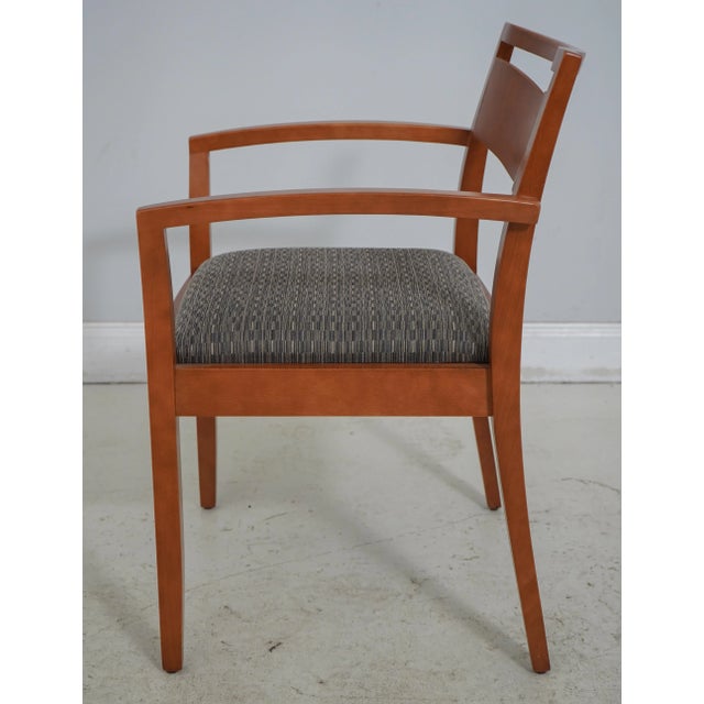 Modern Pair Knoll Studio Modern Design Armchairs For Sale - Image 3 of 12