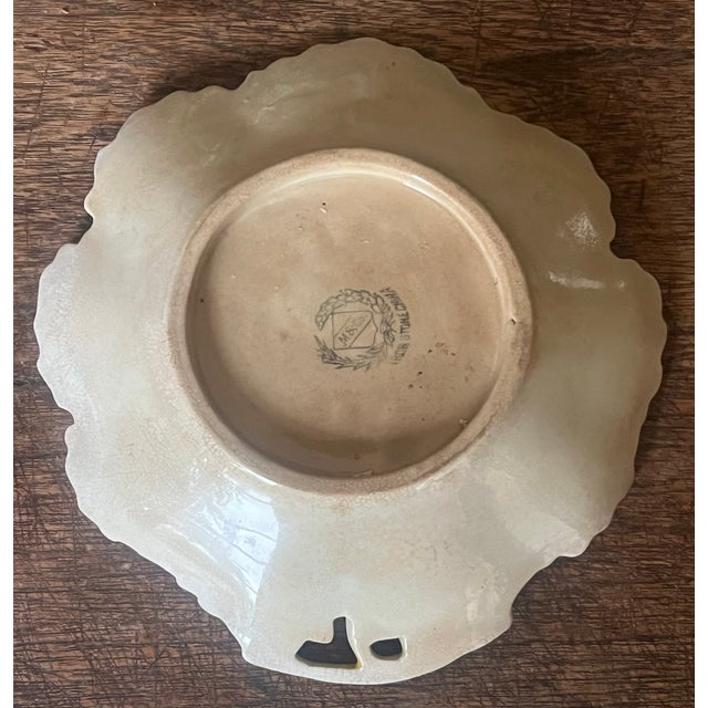 Mid 19th Century Minton Ironstone Leaf Dish For Sale - Image 11 of 12