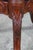 Vintage Georgian Style Scalloped Mahogany Starburst Inlaid Pedestal Side Table For Sale - Image 15 of 18
