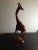 This is a GORGEOUS Handcarved Wood 15" Giraffe Figurine Likely Made in Kenya. Other Handcarved figurines from Kenya sold...