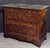 19th Century French Louis Philippe Chest or Commode of Burr Walnut With Marble Top For Sale - Image 5 of 9