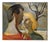 Maurice Stoppani, Couple (Interrogation), 1955, Oil Painting on Canvas For Sale