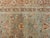 Textile Early 20th Century Handmade Persian Mahal Room Size Carpet in Rust and Seafoam For Sale - Image 7 of 10