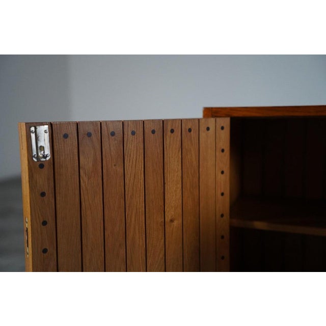 Slatted Teak Sideboard, Germany, 1970s For Sale - Image 9 of 18