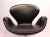 Fritz Hansen 3320 Swan Chair by Arne Jacobsen for Fritz Hansen, 1950s For Sale - Image 4 of 11