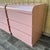 Wood A Pair of Custom Made Postmodern Pink Waterfall Formica Nightstands. Circa 1980s For Sale - Image 7 of 18