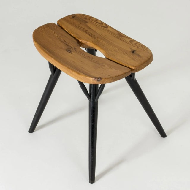 1950s Pirkka Stools by Imari Tapiovaara for Laab Milano, Set of 3 For Sale - Image 5 of 9