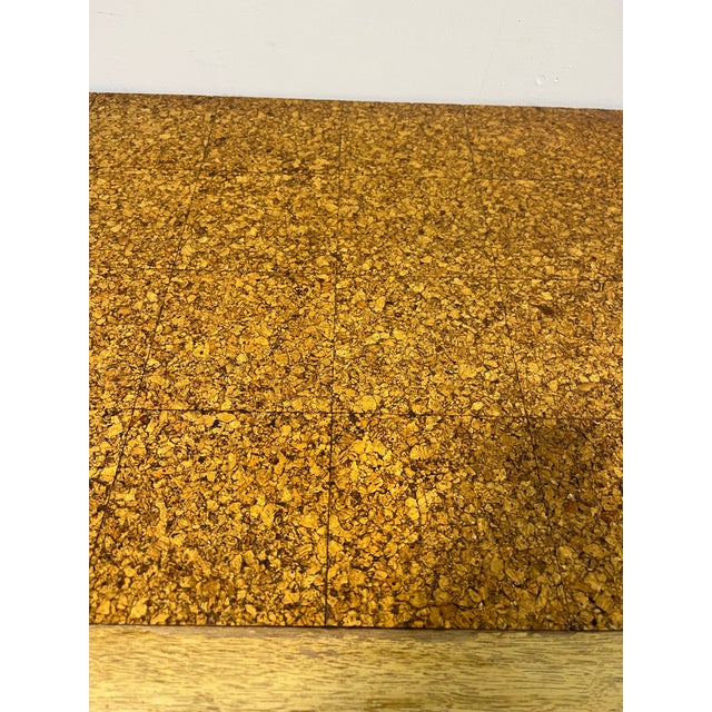 American of Martinsville “Bali Hai” Cork Top Bar Cabinet or Server, Mid-Century For Sale - Image 10 of 12