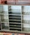 Antique Mahogony 13 Glass Pane Stepback Display Cupboard For Sale - Image 11 of 12