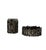 Metal Brutalist Top Smoking Set, Ashtray and Cigars Box, Morbelli Italy 1970 For Sale - Image 7 of 11