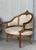 Late 19th Century Pair of Italian Rococó Louis XV Fauteuils or Slipper Chairs For Sale - Image 11 of 18