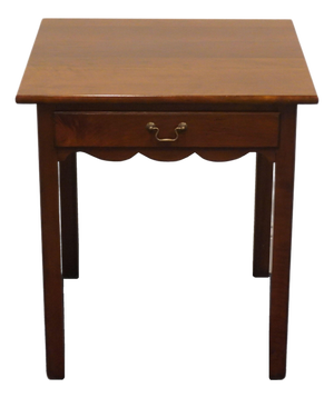 Madison Square Adams County Collection Solid Pennsylvania Cherry Early American Traditional 23" Accent End Table