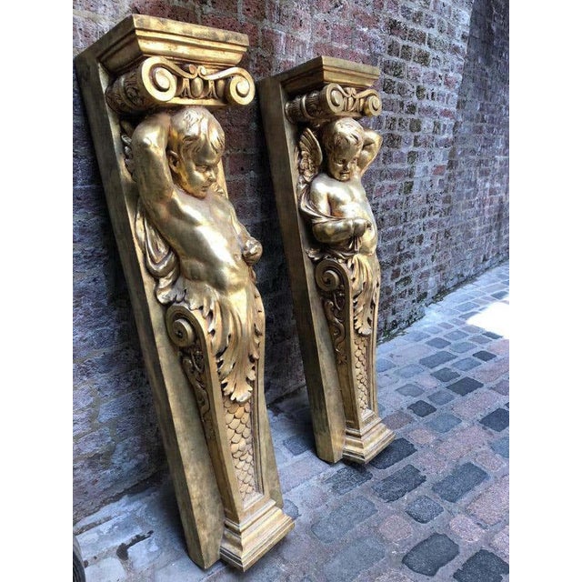 20th-Century Ionic Columns, Set of 2 For Sale - Image 6 of 12
