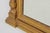 Glass Pair Neoclassical Style Gold Leaf Finish Mirrors For Sale - Image 7 of 14