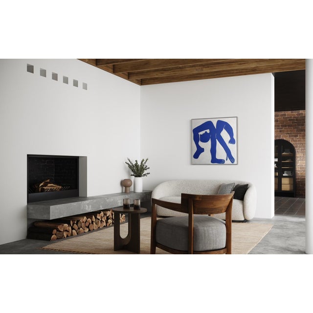 Bodasca, The Blue Man, 2026, Painting Canvas For Sale - Image 11 of 14