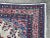 Textile Vintage Persian Hand-Knotted Wool Rug With Ivory Field & Rose Floral Medallion For Sale - Image 7 of 12