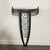 Black Art Deco Demilune Wrought Iron Spiral Motif & Porto Marble Inset Console Table For Sale - Image 8 of 13