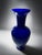 Large Cobalt Blue Murano Glass Vase by Nason Moretti, 1970s For Sale - Image 3 of 6