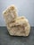 Art Deco Wingback Lounge Chair in Honey Skandilock Sheepskin, 1930s For Sale - Image 4 of 10