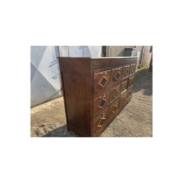 Shop Furniture in Larch Wood, 1890s For Sale - Image 9 of 18