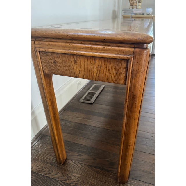 Mid 20th Century Mid 20th Century Drexel Vintage Mid Century Console Table For Sale - Image 5 of 12