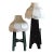 1970s Victorian Revival Pair of Cream Lampshades With Fringe For Sale