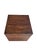 Vintage Pencil Reed Gabriella Crespo Style British Colonial Storage Cube Side Table For Sale In West Palm - Image 6 of 7