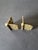 Solid Brass Lawrence u.s.a. Door Hinges Set For Sale - Image 4 of 8