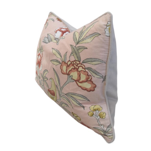 Thibaut Thibaut Floral& Birds Giselle Botanical Feather/Down Pillow For Sale - Image 4 of 6