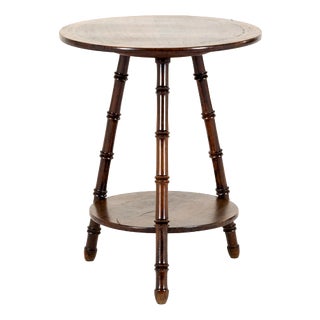 Olive Wood Occasional Table For Sale