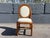 Set of Six Off-White Pencil Reed Dining Chairs, 1980s Gabriella Crespi Style For Sale - Image 16 of 17