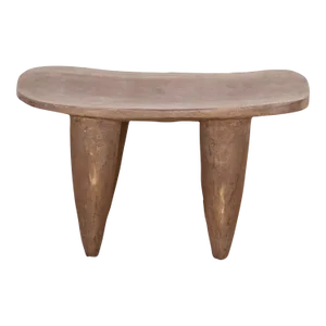 Oxidized Brown African Senufo Stool