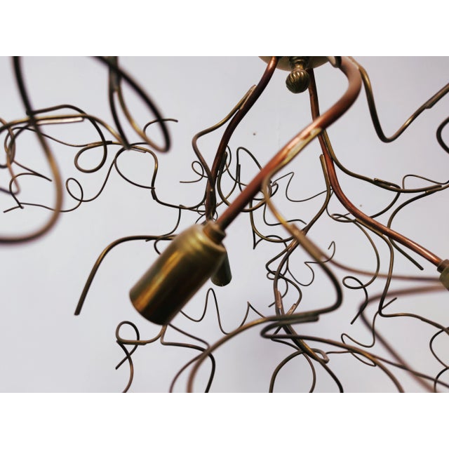 Vintage Ceiling Lamp For Sale - Image 4 of 11