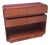 Vintage Walnut Storage Unit with Drawers, Italy, 1970s For Sale