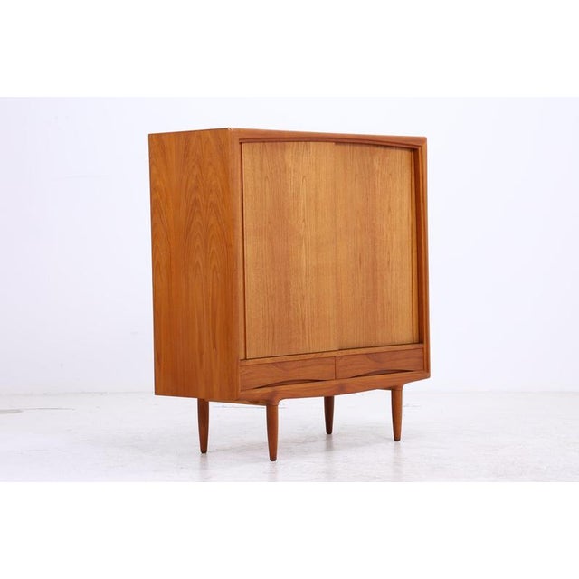 Vintage Teak Cabinet with 2 Doors by Axel Christensen for Aco Møbler For Sale - Image 17 of 18