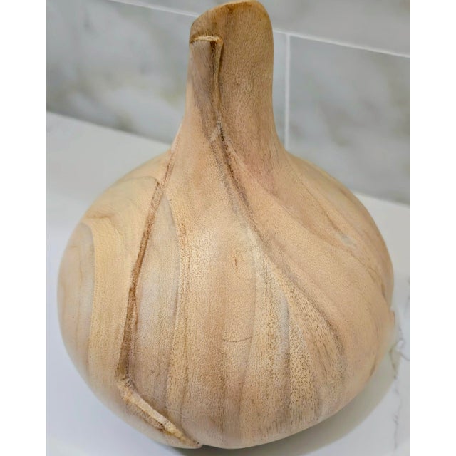 Contemporary Vintage Costa Rican Hand-Carved Exotic Wood Organic Form Sculpture For Sale - Image 3 of 9