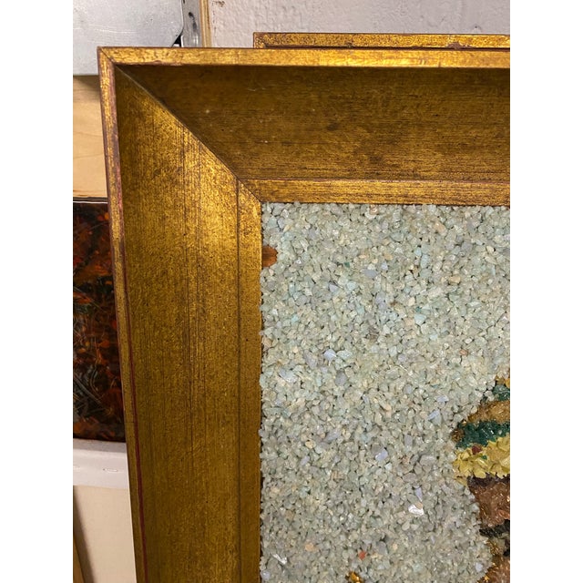 Pair of Framed Colorful Thai Dancing Figures For Sale - Image 9 of 12