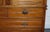 Wood Antique English Victorian Oak Linen Press Wardrobe with Drawers For Sale - Image 7 of 18