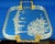 Large 20th Century Mirrored Tray in Murano Glass and Gilded Brass attributed to the Barovier & Toso Glassworks, Italy, 1940s For Sale - Image 6 of 18