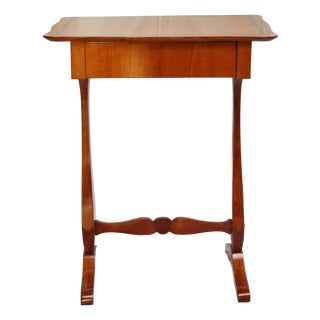 Biedermeier Sewing Table, 1830s For Sale