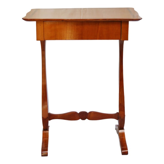 Biedermeier Sewing Table, 1830s For Sale