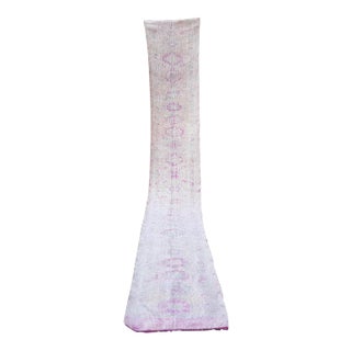 Vintage Long Kurdish Runner With Borders For Sale