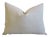 Belgian Taupe Neutral Linen Feather/Down Pillow 24" X 18" For Sale