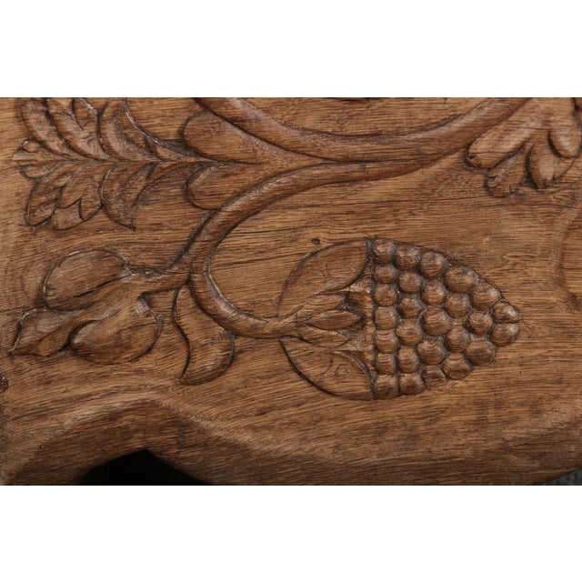 Antique Baroque Chest in Oak, 1784 For Sale - Image 12 of 18