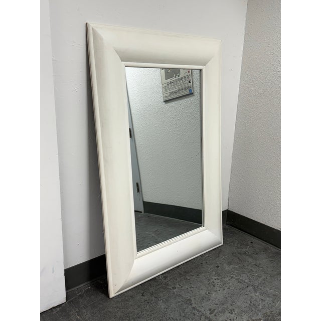 Shabby Chic Moes Home Savanna Wood Mirror For Sale - Image 3 of 11