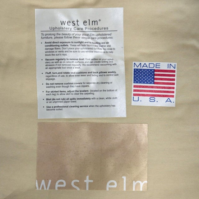 West Elm Modern Gray Rocking Lounge Chair For Sale In San Francisco - Image 6 of 8