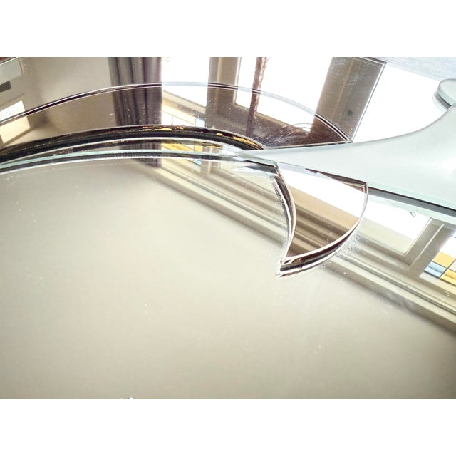 Vintage Sculptural Layered Mirror by David Marshall, 1989 For Sale - Image 13 of 18