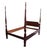 Thomasville Thomasville Furniture Mahogany Collection Traditional Style Queen Size Four Poster Bed 14511-575 For Sale - Image 4 of 11